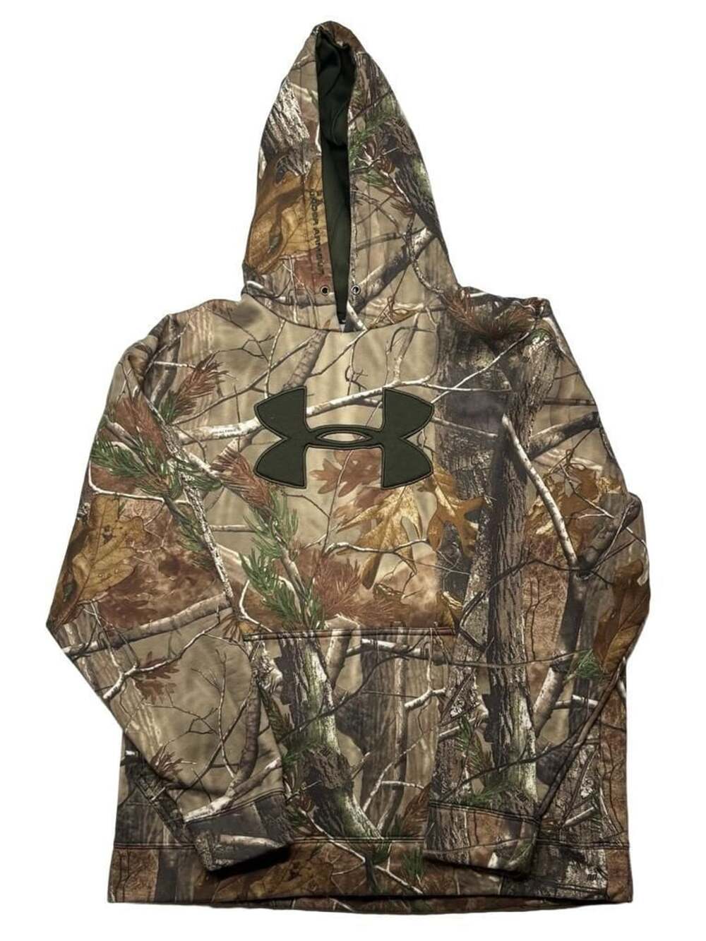 Under Armour Men's Realtree AP Camouflage Loose Fit Pullover Hoodie